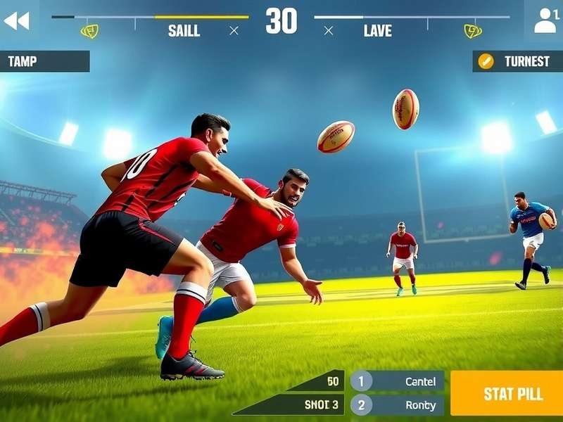 Pune Rugby Blitz customization options showing team personalization